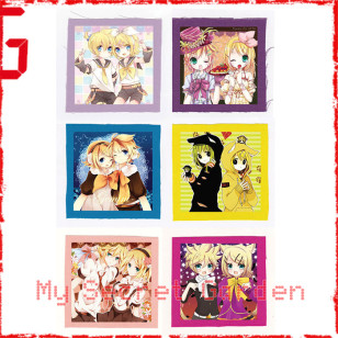 Vocaloid Kagamine Twins Rin and Len 鏡音リン・レンanime Cloth Patch or Magnet Set 1a or 1b